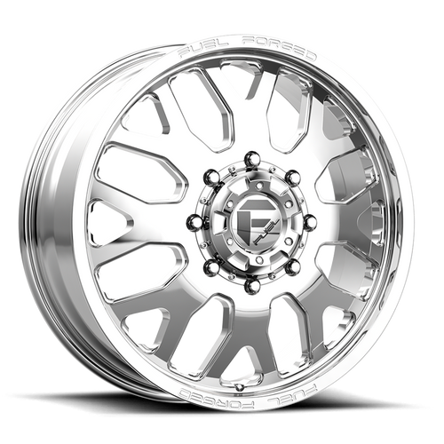 Fuel De19 Ff19D Dually Wheel 24x8.25 8x165.1 Polished 105mm - MINIMUM PURCHASE OF 4 WHEELS | DF1924828D