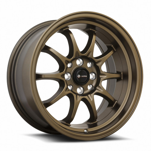 Vors Tr3 Wheels Rims 16x8 4x108 Bronze 20mm | TR0316808H20BR-408