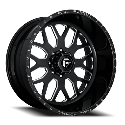 Fuel De19 Ff19D Wheel 20x10 8x180 Gloss Black Milled -24mm | DE1920001845