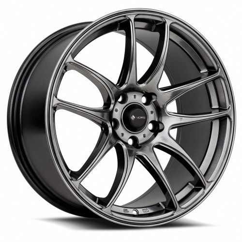 Vors Tr4 Wheels Rims 18x8.5 5x108 Hyper Black 35mm | TR04188551435HB-508