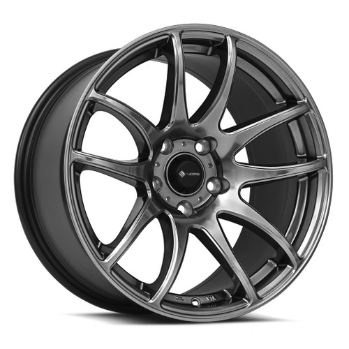Vors Tr4 Wheels Rims 17x9 5x120 Hyper Black 30mm | TR04179051430HB-520