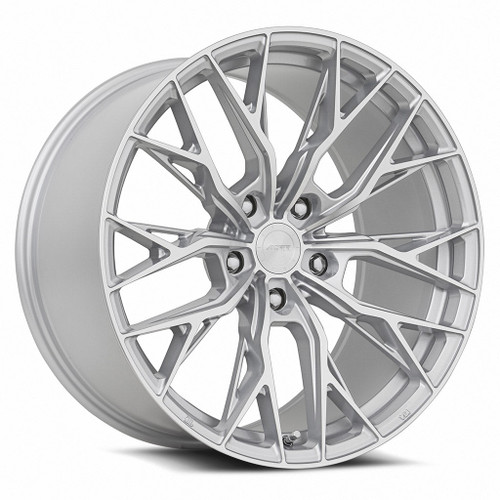Mrr® Gf5 Wheels Rims 19x9.5 5x120 Silver Machined 20 | GF0519955xx20S-52020