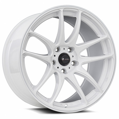 Vors Tr4 Wheels Rims 19x9.5 5x114.3 White 22mm | TR04199551422W