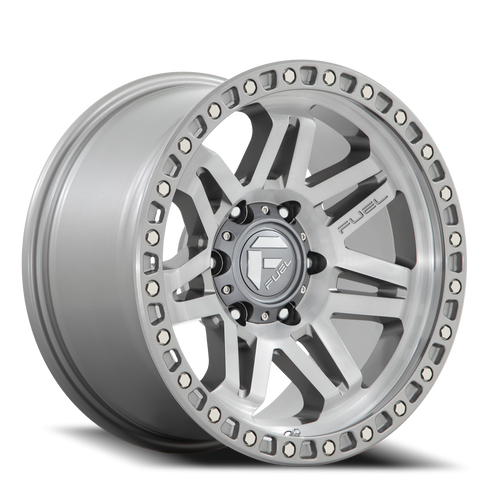 Fuel D812 Syndicate Wheel 17x9 6x139.7 Platinum 1mm - FREE T-SHIRT INCLUDED! | D81217908450