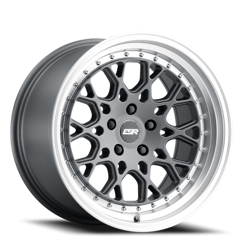 DOORBUSTER PRICING! - Esr Cs3 Wheel 19x9.5 5x108 Matte Graphite w/ Machined Lip 22mm | 99551422 CS3MGR-ML 5X108