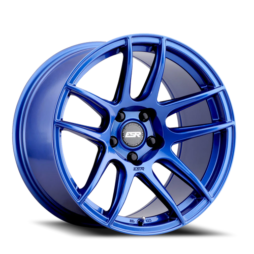 DOORBUSTER PRICING! - Esr Cs8 Wheel 19x8.5 5x112 Gloss Apex Blue 30mm | 98511130 CS8APX 5X112