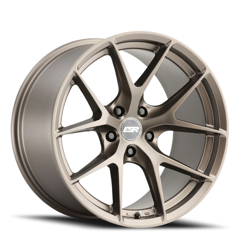 DOORBUSTER PRICING! - Esr Rf2 Wheel 18x9.5 5x110 Matte Bronze 22mm - FREE T-SHIRT INCLUDED! | 89551422 RF2MBRNZ 5X110