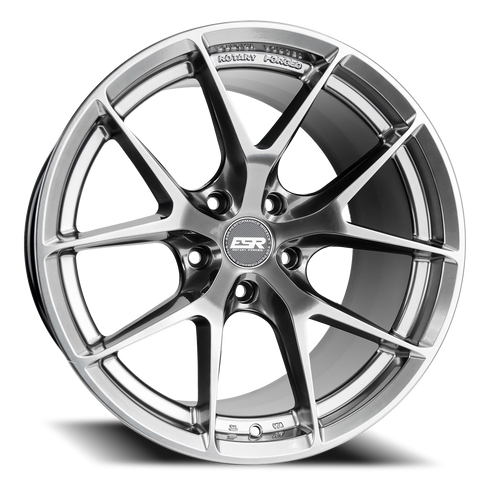 DOORBUSTER PRICING! - Esr Rf2 Wheel 18x9.5 5x108 Hyper Black 35mm | 89551435 RF2HB 5X108