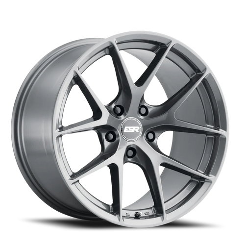 DOORBUSTER PRICING! - Esr Rf2 Wheel 18x9.5 5x114.3 Gloss Graphite 35mm - FREE T-SHIRT INCLUDED! | 89551435 RF2GR