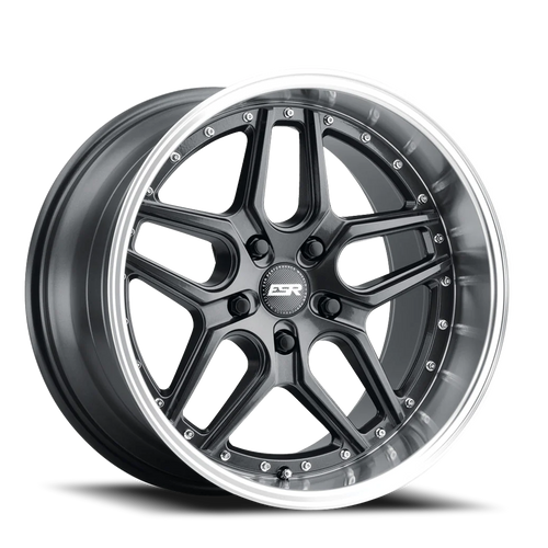 DOORBUSTER PRICING! - Esr Cs15 Wheel 18x10.5 5x120 Gloss Graphite w/ Machined Lip 22mm - FREE T-SHIRT INCLUDED! | 80552022 CS15GR-ML