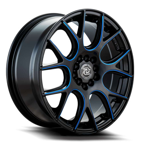 Drag Concepts Dc15 Wheels Rims 16x7 5x100 5x4.5 (5x114.3) Gloss Black ...
