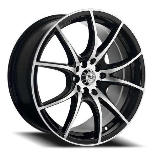 Drag Concepts Dc27 Wheel 17x7.5 4x100 & 4x114.3 Gloss Black Machined 38mm | DC271770810-38GBM
