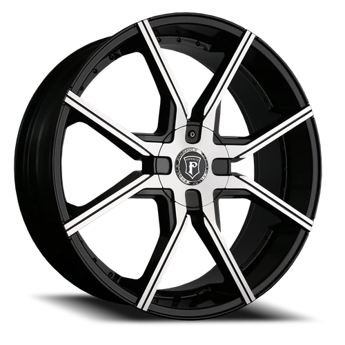 Pinnacle Hype P96 Wheel 18x7.5 5x114.3 & 5x120 Gloss Black Machined 35mm | P96185120-35GBM