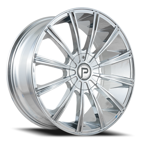 Pinnacle Slick P308 Wheel 18x7.5 5x114.3 & 5x105 Chrome 35mm | P308185105-35