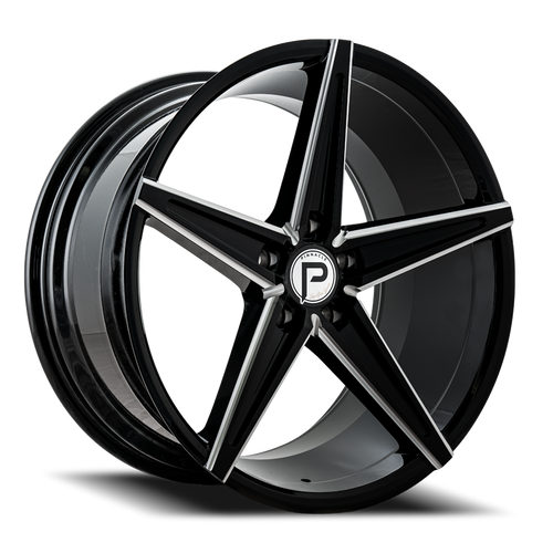 Pinnacle Supreme P202 Wheel 20x10 5x114.3 Gloss Black Milled 40mm | P20220105545-40GBML