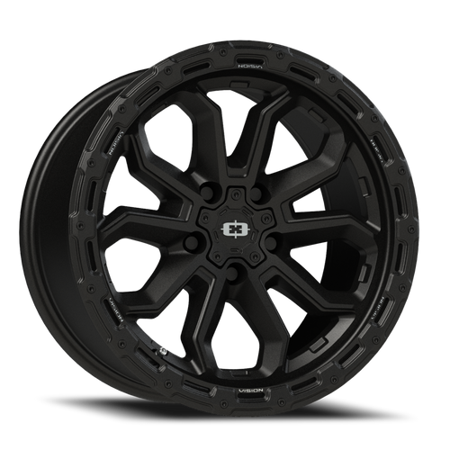 Vision Korupt 405 Wheel 16x8 5x139.7 Satin Black 0mm | 405-6885SB0