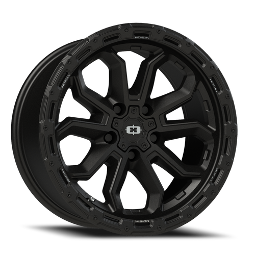 Vision Korupt 405 Wheel 17x9 5x127 Satin Black 12mm | 405-7973SB12