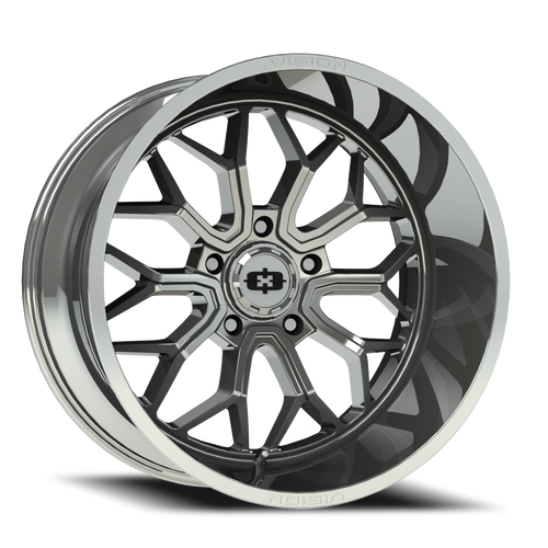 Vision Riot 402 Wheel 18x9 5x127 Chrome 12mm | 402-8973C12