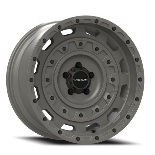 Vision Tactical 403 Wheel 18x9.5 5x139.7 Thrashed Gun Metal -18mm | 403-8985TG-18