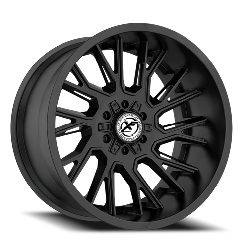 DOORBUSTER PRICING! - Xf Off-Road Xf-230 Wheel 20x9 6x135 & 6x139.7 Satin Black 12mm | XF-230209061351397+12SB
