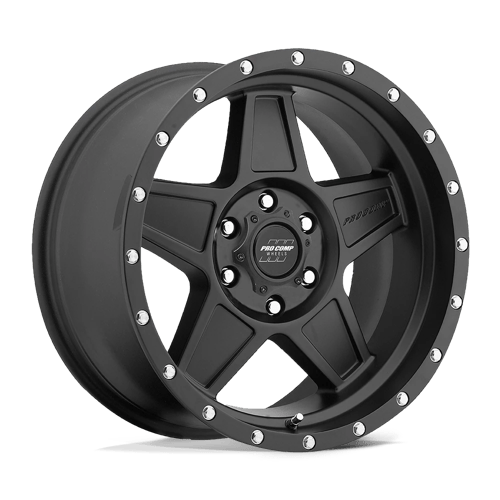 Pro Comp Series 35 Predator Wheels 18x9 6x5.5 (6x139.7) Black 0mm | 5035-8983