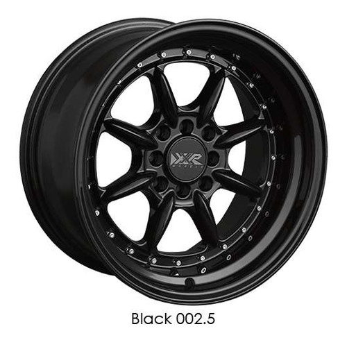 Xxr 002.5 Wheels Rims 15x8 4x100 4x4.5 (4x114.3) Black 0 | 025584620