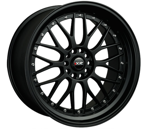Xxr 521 Wheels Rims 17x7 4x100 4x114.3 Flat Black 38mm | 52177082