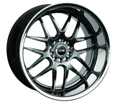 Xxr 526 Wheels Rims 18x9 5x114.3 5x120 Chromium Black W/ Stainless Lip 25mm | 52689432N
