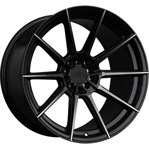 Xxr 567 Wheels Rims 18x8.5 5x100 5x4.5 (5x114.3) Phantom Black 35 | 567881027