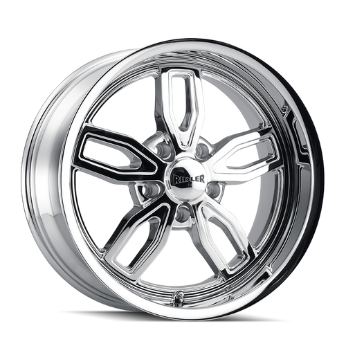 Ridler 608 Wheels Rims 20x8.5 5x120.65 Chrome 0mm | 608-2861C