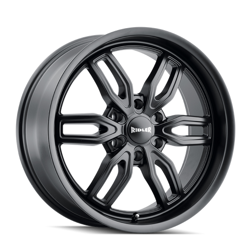 Ridler 609 Wheels Rims 20x9 6x139.7 Matte Black 18mm | 609-2983MB18