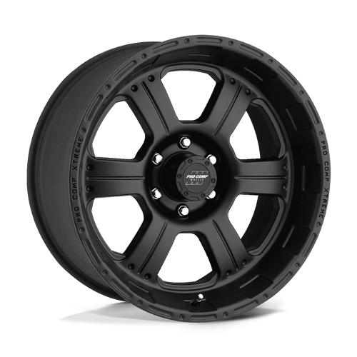Pro Comp Series 89 Wheels 16x8 6x4.5 (6x114.3) Black -12mm | 7089-6868