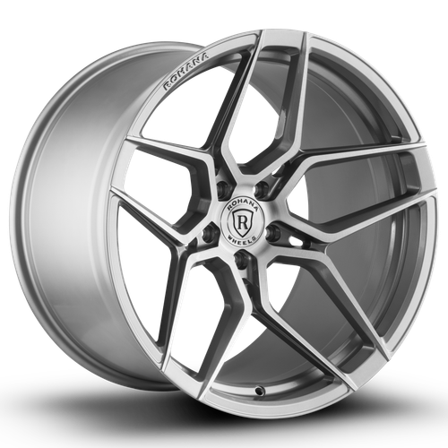 Rohana Rfx11 Deep Wheels Rims 19x9.5 5x4.5 (5x114.3) Brushed Titanium 40 | RFX1119955114BT40