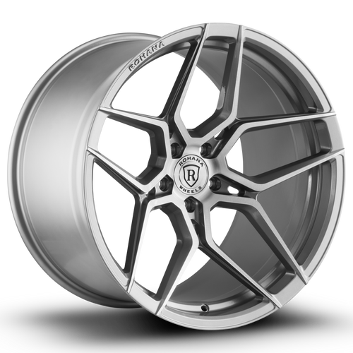Rohana Rfx11 Mid Wheels Rims 20x12 5x120 Brushed Titanium 82 | RFX1120125120BT82
