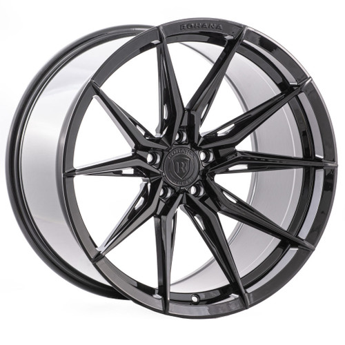 Rohana Rfx13 Deep Wheels Rims 20x10 5x112 Gloss Black 33 | RFX1320105112GB33