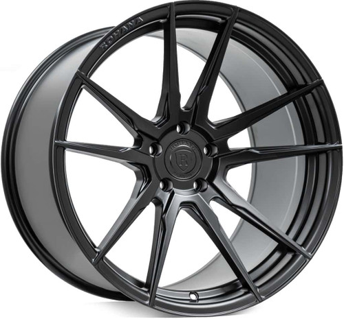 Rohana Rfx2 Wheels Rims 20x9 5x112 Black 25 | RFX22095112MB25
