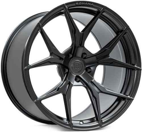 Rohana Rfx5 Wheels Rims 19x8.5 5x130 Black 45 | RFX519855130MB45