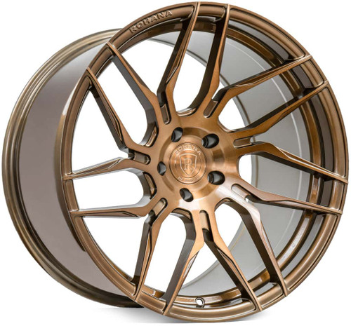Rohana Rfx7 Left Wheels Rims 21x10.5 5x120 Brushed Bronze 20 | RFX7211055120BZ20L