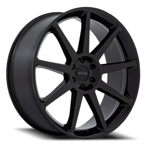Status Mammoth Wheel 22x9.5 6x135 Gloss Black 25mm | ST002BX22956325