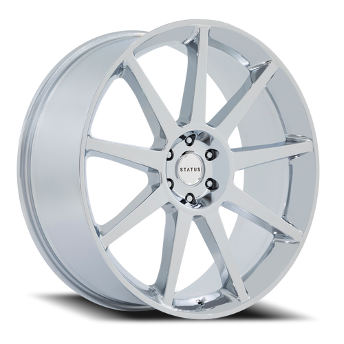 Status Mammoth Wheel 24x10 6x135 Chrome 30mm - MINIMUM PURCHASE OF 4 WHEELS | ST002PX24106330