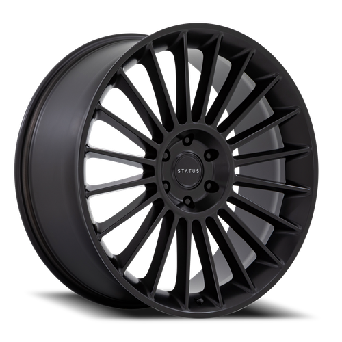 Status Venti Wheel 24x10 5x112 Matte Black 20mm - MINIMUM PURCHASE OF 4 WHEELS | ST003MX24105720