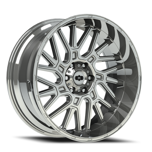 Vision Brawl 404 Wheel 20x10 6x135 Chrome -25mm | 404-20036C-25