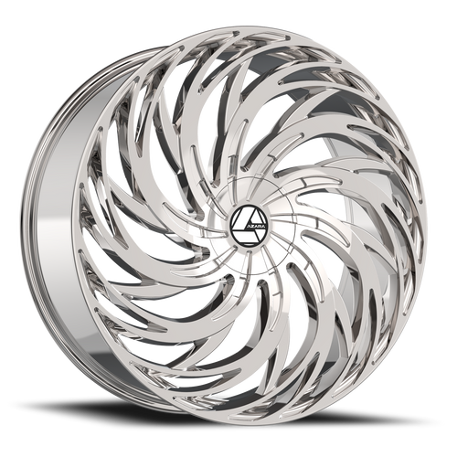 DOORBUSTER PRICING! - Azara Aza-531 Wheel 18x8 5x100 & 5x114.3 Nano Chrome 35mm | AZA-531188051001143+35NCR