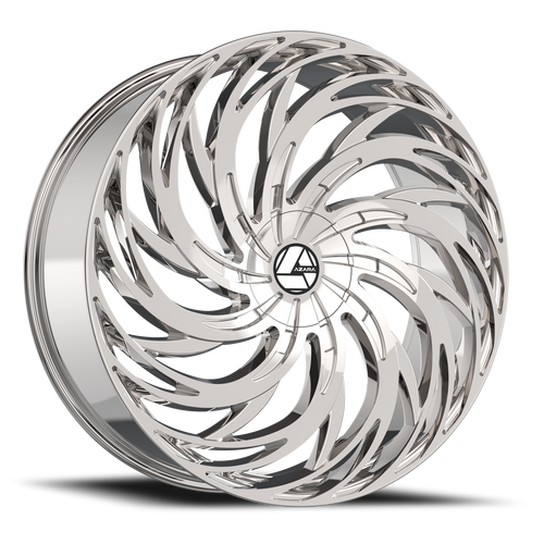 DOORBUSTER PRICING! - Azara Aza-531 Wheel 18x8 5x110 & 5x114.3 Nano Chrome 35mm | AZA-531188051101143+35NCR