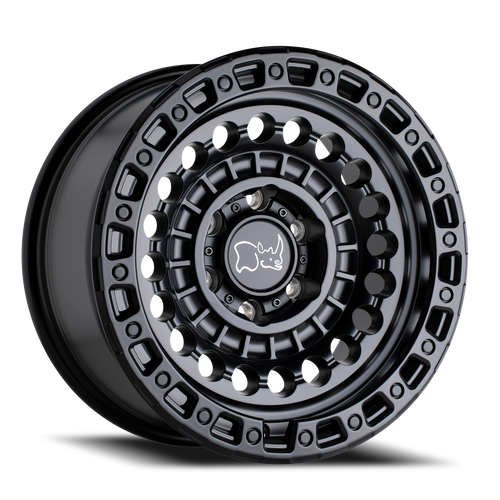 Black Rhino Sentinel Wheel 17x8.5 8x180 Matte Black -18mm - FREE T-SHIRT INCLUDED! | 1785STN-88180M24