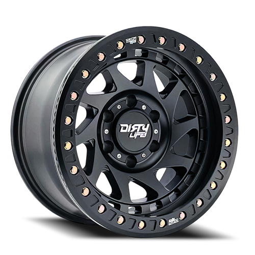 DOORBUSTER PRICING! - Dirty Life Enigma Race Wheel 17x9 6x135 Matte Black -38mm | 9313-7936MB38