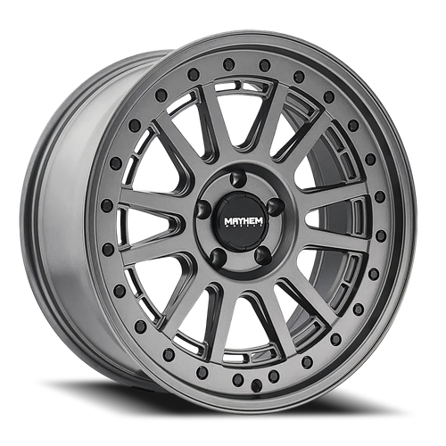 DOORBUSTER PRICING! - Mayhem Compass Wheel 18x9 5x127 Satin Gunmetal 0mm | 8305-8973MGT