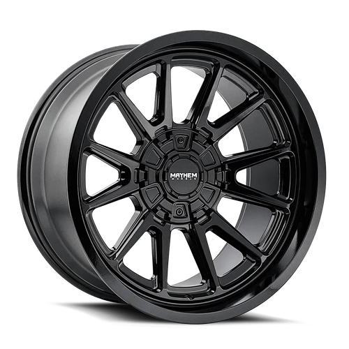 Mayhem Intrepid Wheels Rims 20x9 5x127 5x139.7 Gloss Black 0mm | 8116-2952B