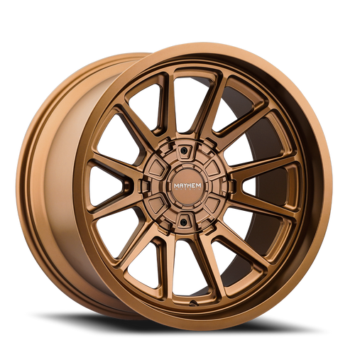 DOORBUSTER PRICING! - Mayhem Intrepid Wheel 20x9 8x165.1 Satin Bronze 0mm | 8116-2981MZ