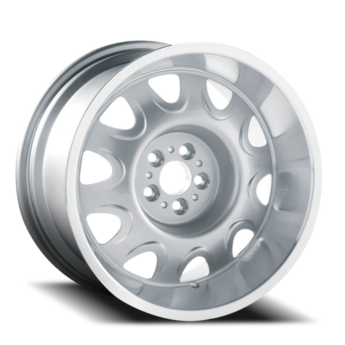 DOORBUSTER PRICING! - Us Mopar Rally Wheel 17x8 5x114.3 Silver Machined -6mm | 619-8812